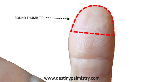 round thumb tip