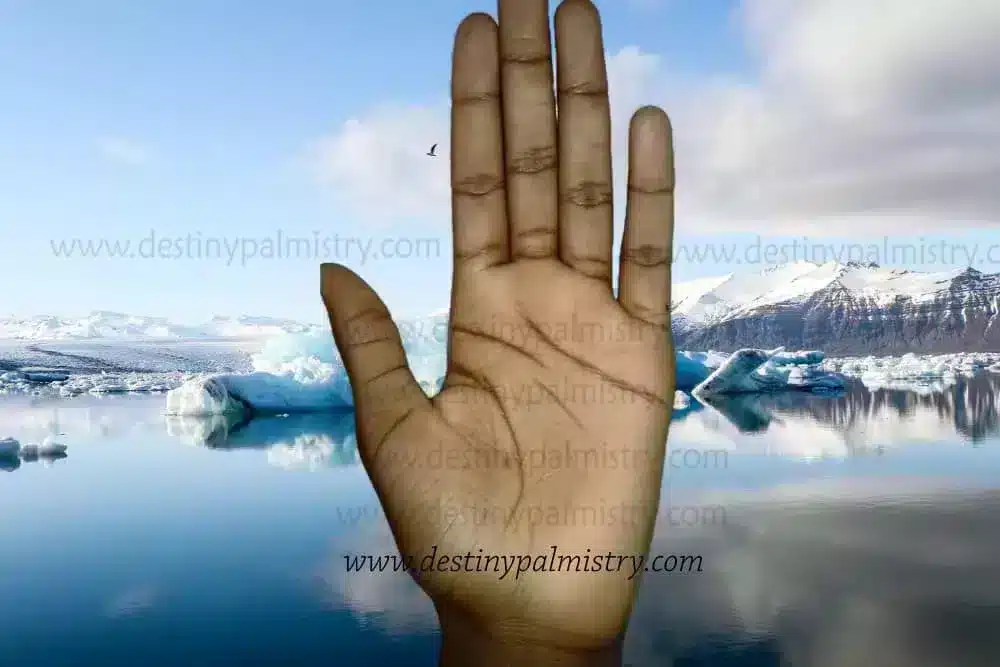 water hand, narrow hand