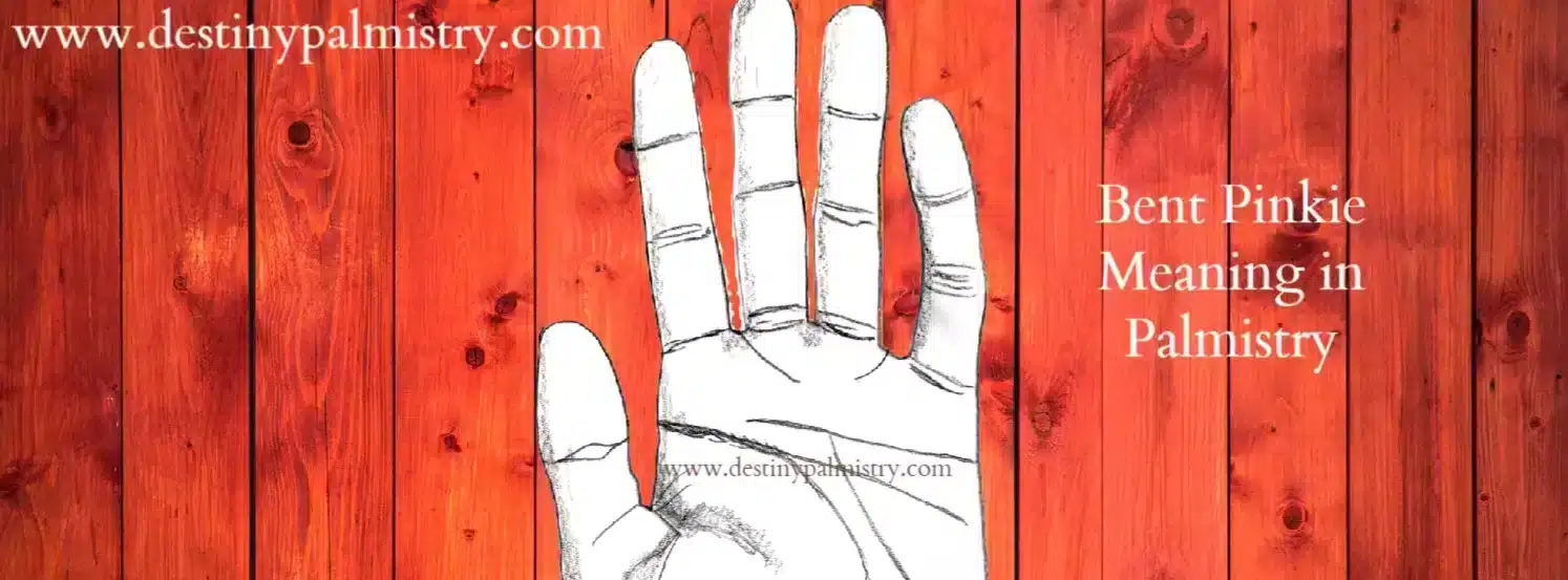 Curved Pinkie Meaning in Palmistry