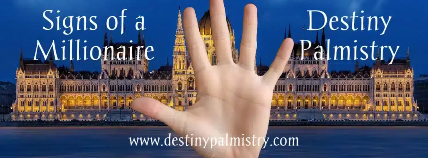 Hands of a Millionaire in Palmistry