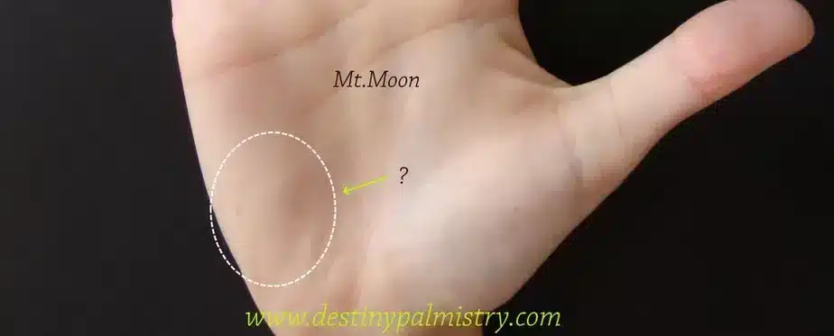 palmistry secrets, mount of moon, marks on moon mount, star on moon mount, cross on moon mount