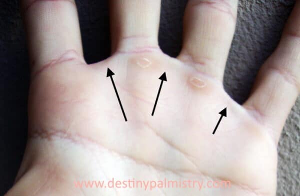 wide gaps between the fingers meaning in palmistry