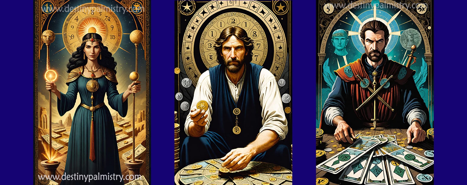 two of pentacles card