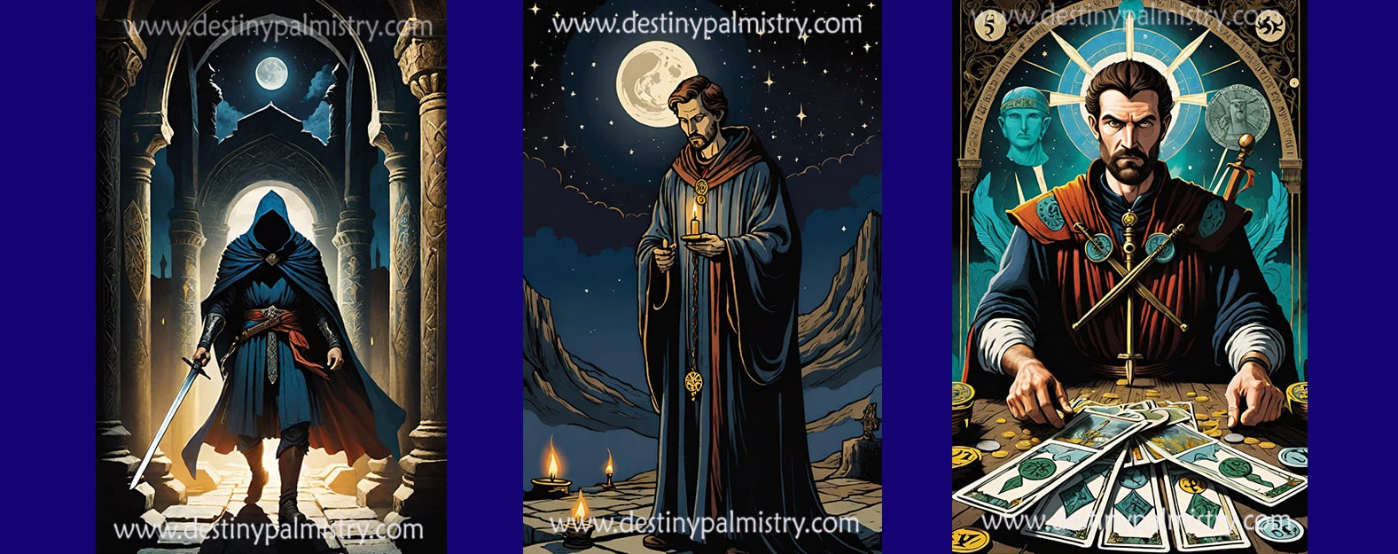 the hermit card, tarot by sari puhakka